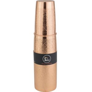 Drvedic Copper Jal Glass Bottle