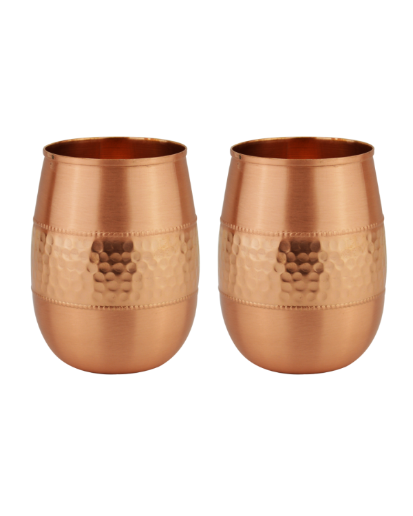 Drvedic Copper Vintage Glass Set - Image 2