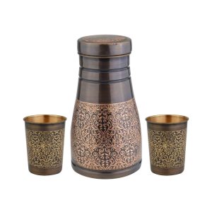 Drvedic Copper Water Pot – 3pcs